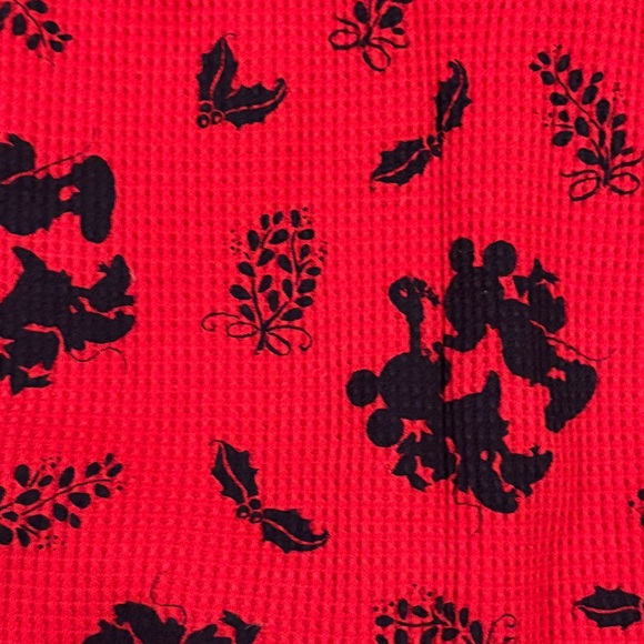 Vintage Disney Mickey Minnie Thermal Pajamas - Picture 5 of 7